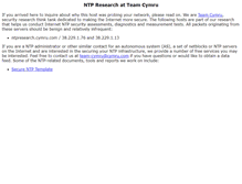 Tablet Screenshot of ntpresearch.cymru.com